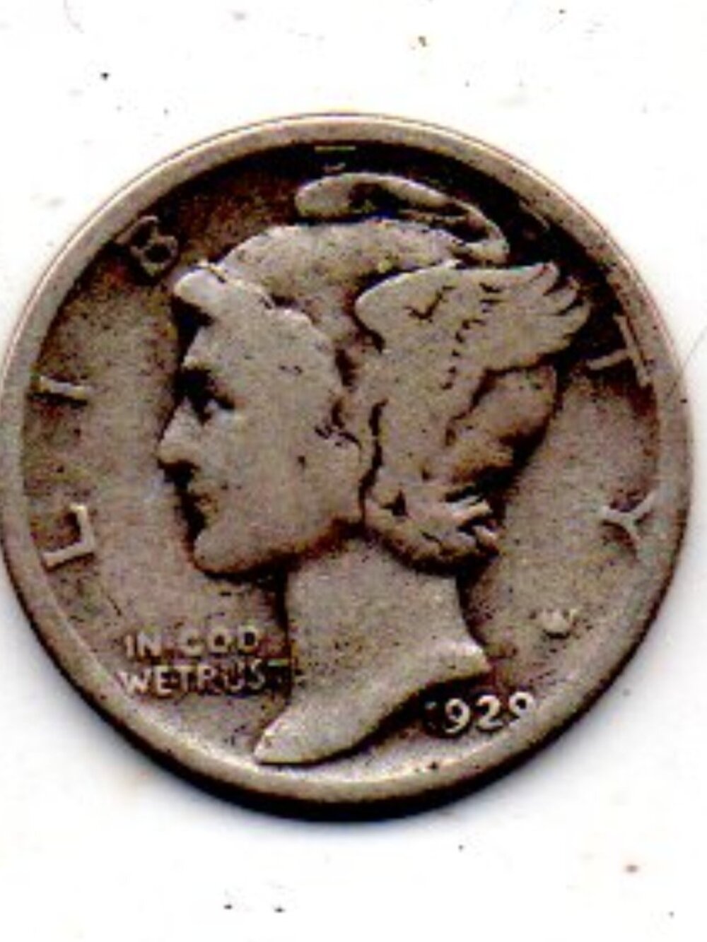 Granny Estate Find - 1929 Mercury Dime - 90% Silver